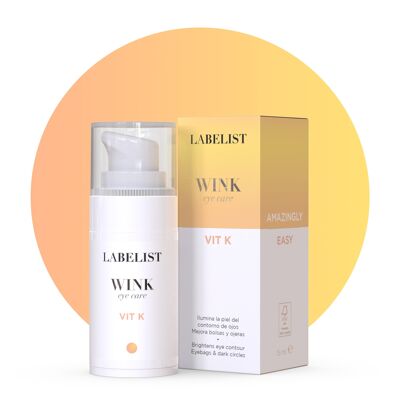 Vit K Serum WINK EYE CARE - Eye contour/Anti-circles/Hydrates