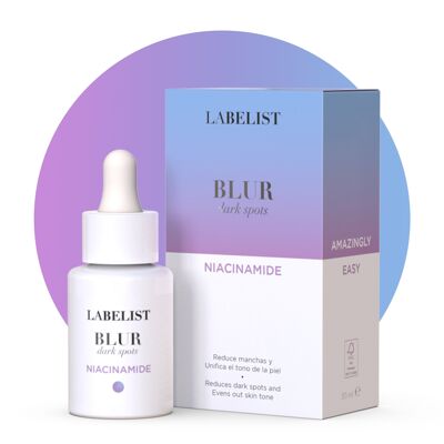 Sérum Niacinamide BLUR DARK SPOTS - Taches/Anti-âge/Réduit les pores/Antioxydant