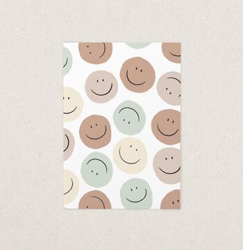 Carte postale / Smiley 3