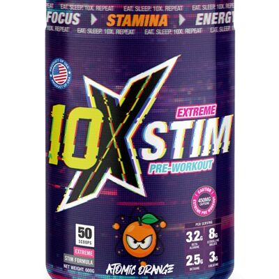 10X STIM - Orange atomique