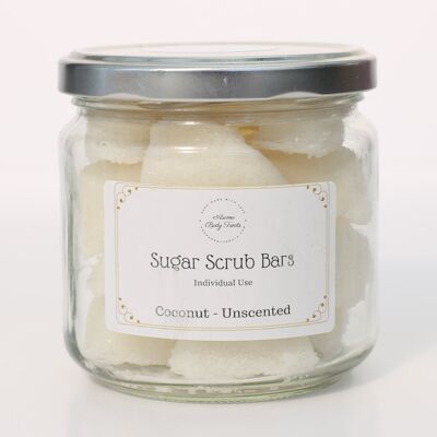 Coconut Sugar Scrub Bars - Medium