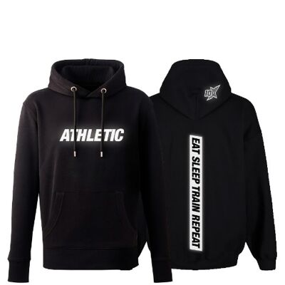 10x athletic chunky hoodie, reflective