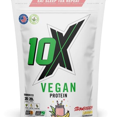 10X PROTEINE VEGANE - Banana Fragola - gb