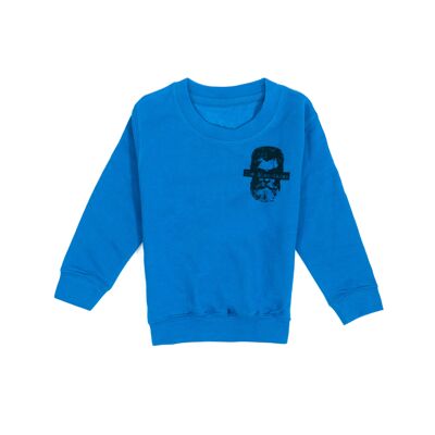 Kids Pocket Logo Sweatshirt Blue