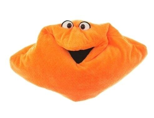 Coussin Orange W236 / marionnette à main / coussin câlin de rêve