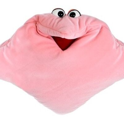 Almohada rosa W237 / marioneta de mano / almohada de abrazos de ensueño