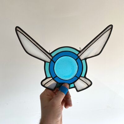 Navi inspired stained glass piece