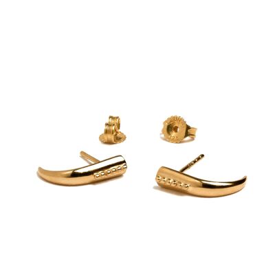 Simone Tusk Stud Earrings