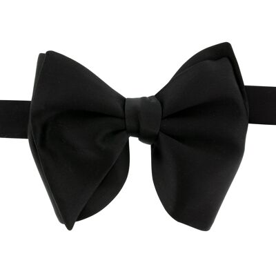Black Silk Cocktail Bow with slider