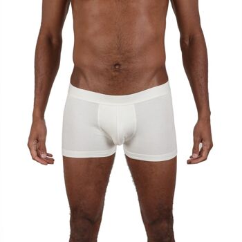 Boxer Moderne Blanc Crème 2