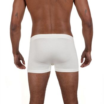 Boxer Moderne Blanc Crème 3