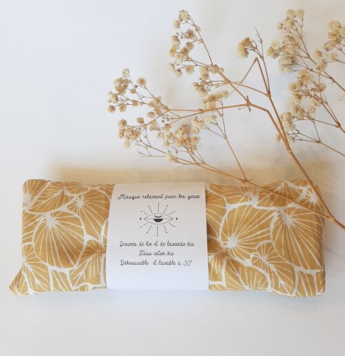 Masque de relaxation aromatique Feuilles jaunes