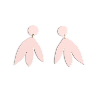 Pastel pink SUSANNA earrings