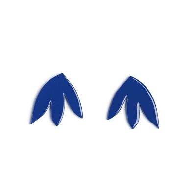 Boucles d'oreilles SUSANNE bleu klein