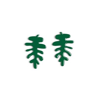 Green OAK earrings