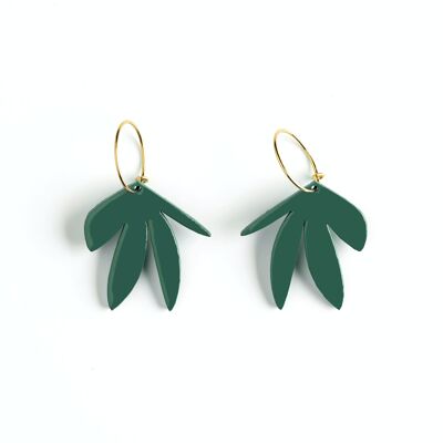 FRANCE green earrings