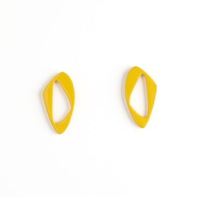 Boucles d'oreilles SIMONE jaune