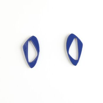 Boucles d'oreilles SIMONE bleu klein 1