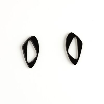 Boucles d'oreilles SIMONE noir