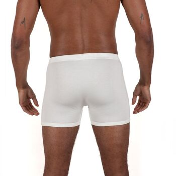 Boxer Héritage Blanc Crème 3