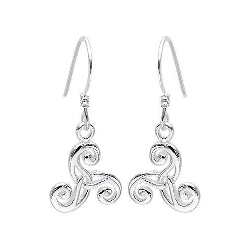 Pretty Celtic Triskele Earrings