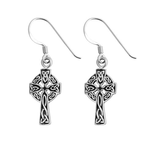 Lovely Celtic Cross Earrings
