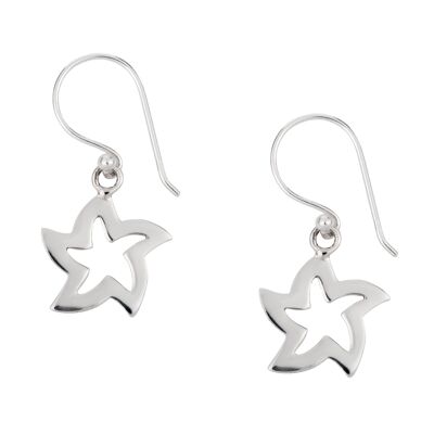 Swirling Star Earrings
