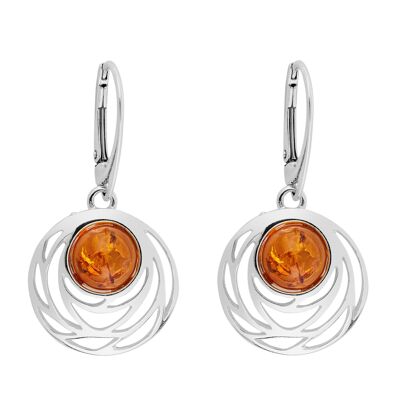 Boucles d'oreilles en ambre absolument magnifiques