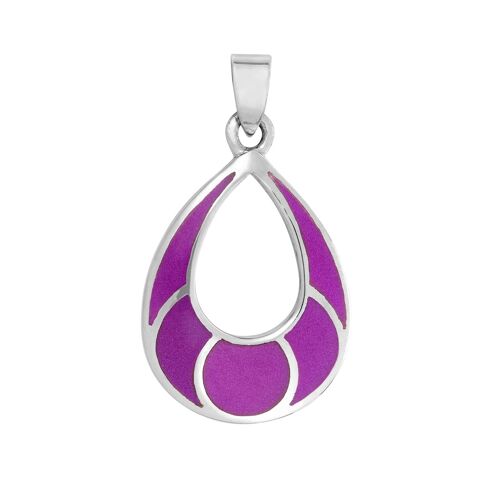 Beautiful Purple Shell Pendant
