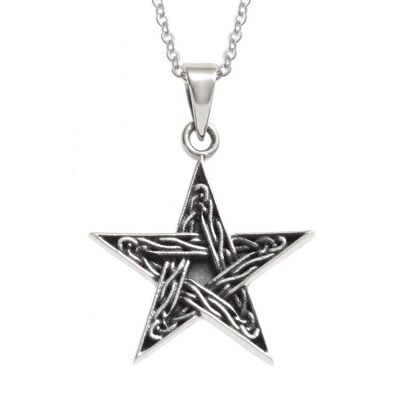 Celtic Chunky Pentagram Pendant