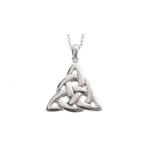 Triple Triquetra Goddess Pendant