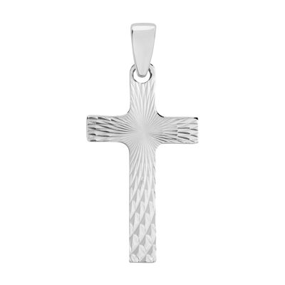 Dainty Silver Cross Pendant