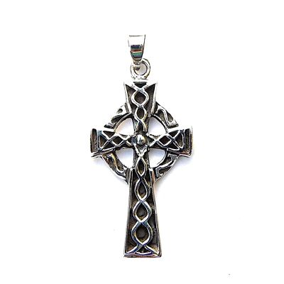 Grand pendentif croix celtique