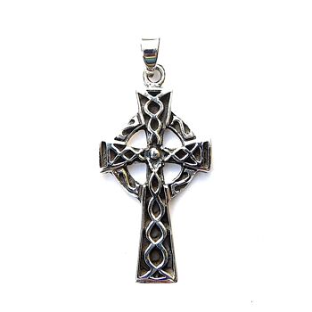 Grand pendentif croix celtique