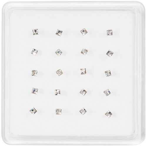 2.5mm Crystal Nose Studs