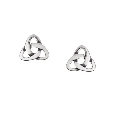 Pretty Trinity Knot Studs