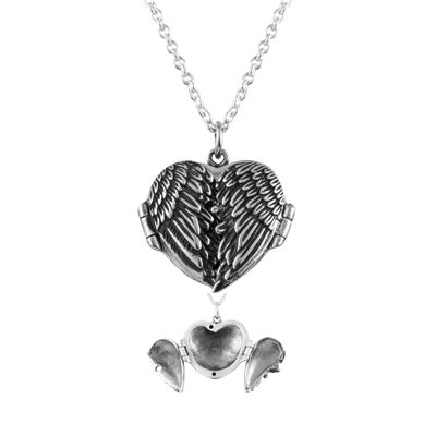 Dainty Angel Wing Locket