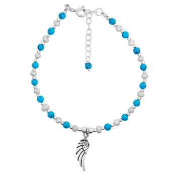 Bracelet Aile d'Ange Turquoise