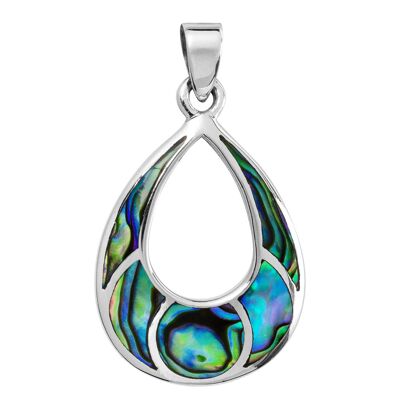 Abalone Shell Large Pendant