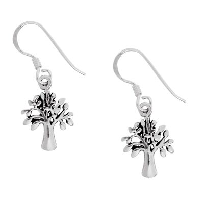 Superbes boucles d'oreilles arbre Dainty