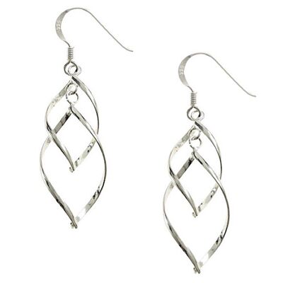 Large Double Drop Earrings