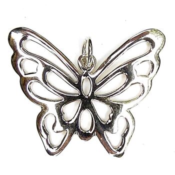 Beau grand pendentif papillon