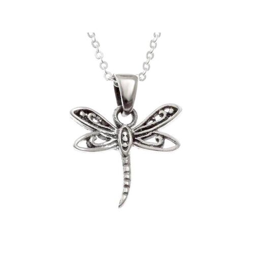 Beautiful Dainty Dragonfly Pendant