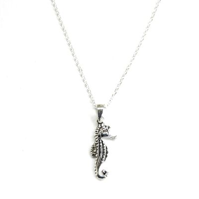 Zierliche Seepferdchen-Halskette