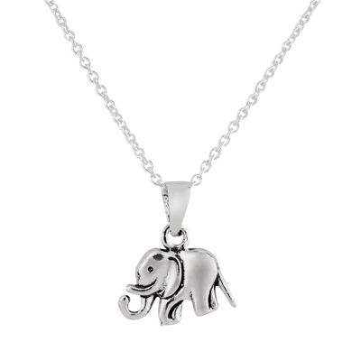 Magnifique collier éléphant délicat