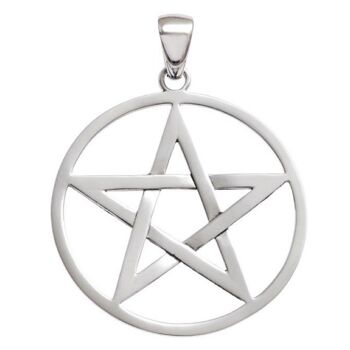 X Grand Pendentif Pentagramme