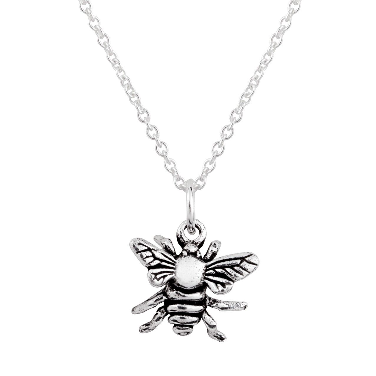 Busy Honey Bee Necklace – Sterling Silver - Inge Riedel Jewellery