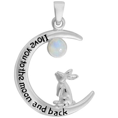 Pendentif Love You to Moon