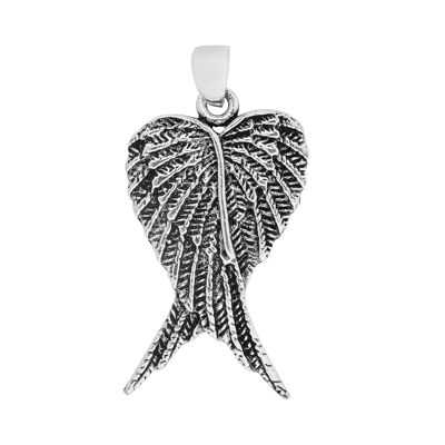 Large Double Wing Pendant -