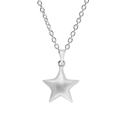 Beautiful 3d Star Necklace